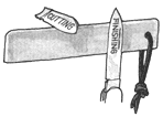 Inveterate whittlers and pocket-knife tinkerers, as well as trappers, nurserymen, and ropeworkers, may find a pocket steel like this Gerber useful for constant keenness. The grooved edge shapes and the abrasive flat finishes. Another great advantage is that the strong chisel-shaped steel pries, hacks, wedges, and performs all the jobs that can bollix your knife.